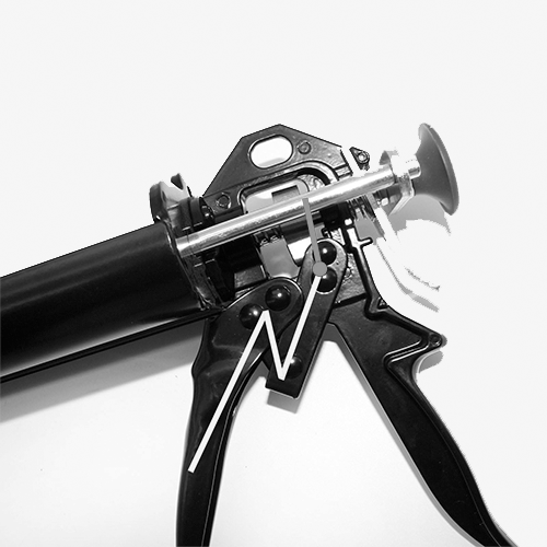 APLICADOR DOBLE 600 ML - Aplicación de sellos.