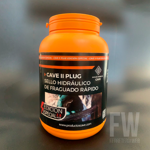 CAVE II PLUG - Sello hidráulico Pote 2,8 Kg