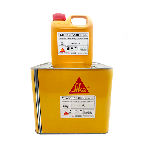 SIKADUR 330 - Resina de Impregnación Base Epóxica, 5kg