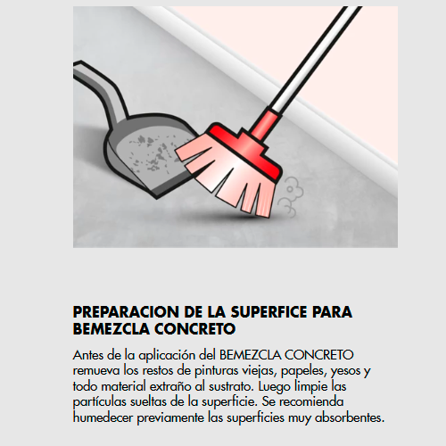 Bemezcla Concreto - Imprimador de Penetración, 10Kg