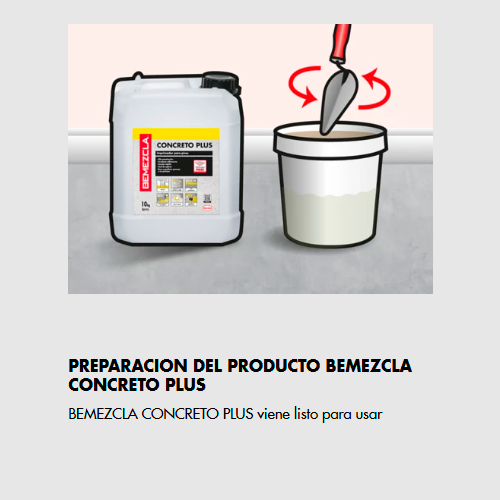 BEMEZCLA CONCRETO PLUS - Imprimador de Penetración, 10Kg