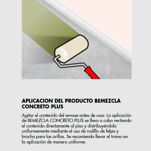 BEMEZCLA CONCRETO PLUS - Imprimador de Penetración, 10Kg