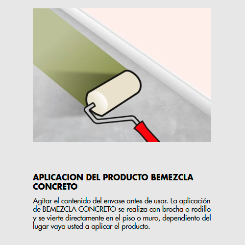 Bemezcla Concreto - Imprimador de Penetración, 10Kg