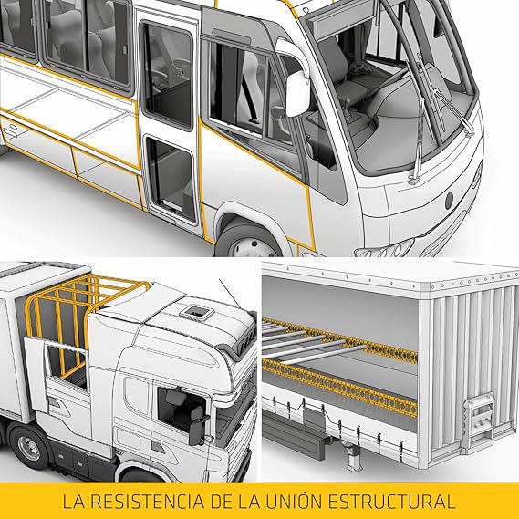 SIKAFLEX 252 BLANCO - Adhesivo Estructural.
