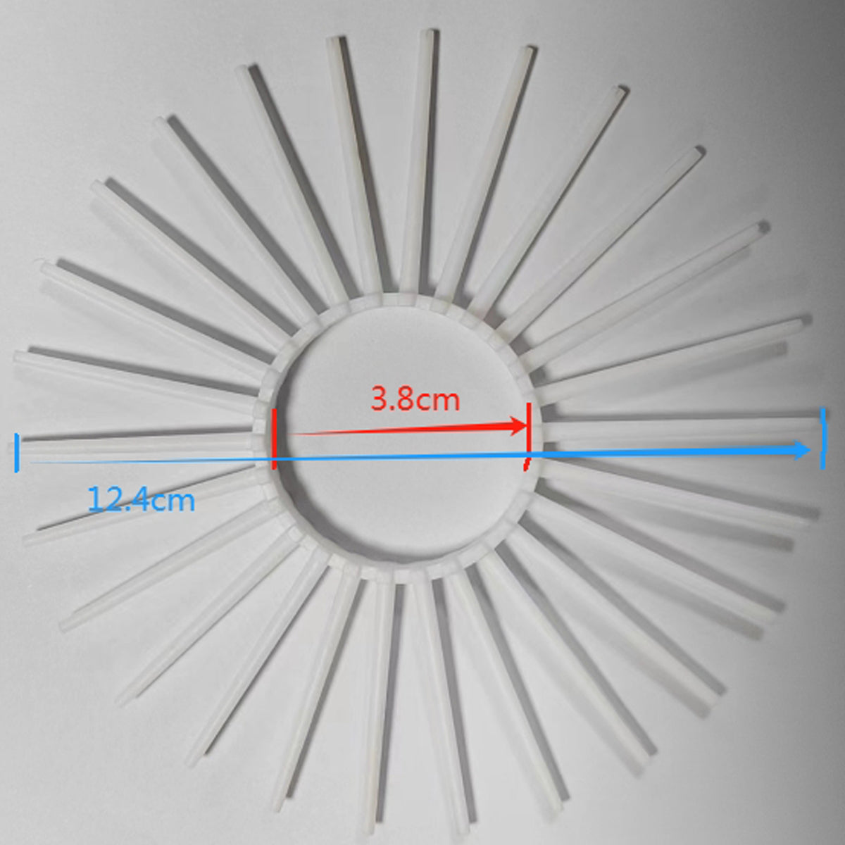 RODILLO DE PÚAS L=50 CM PÚAS DE 40 MM