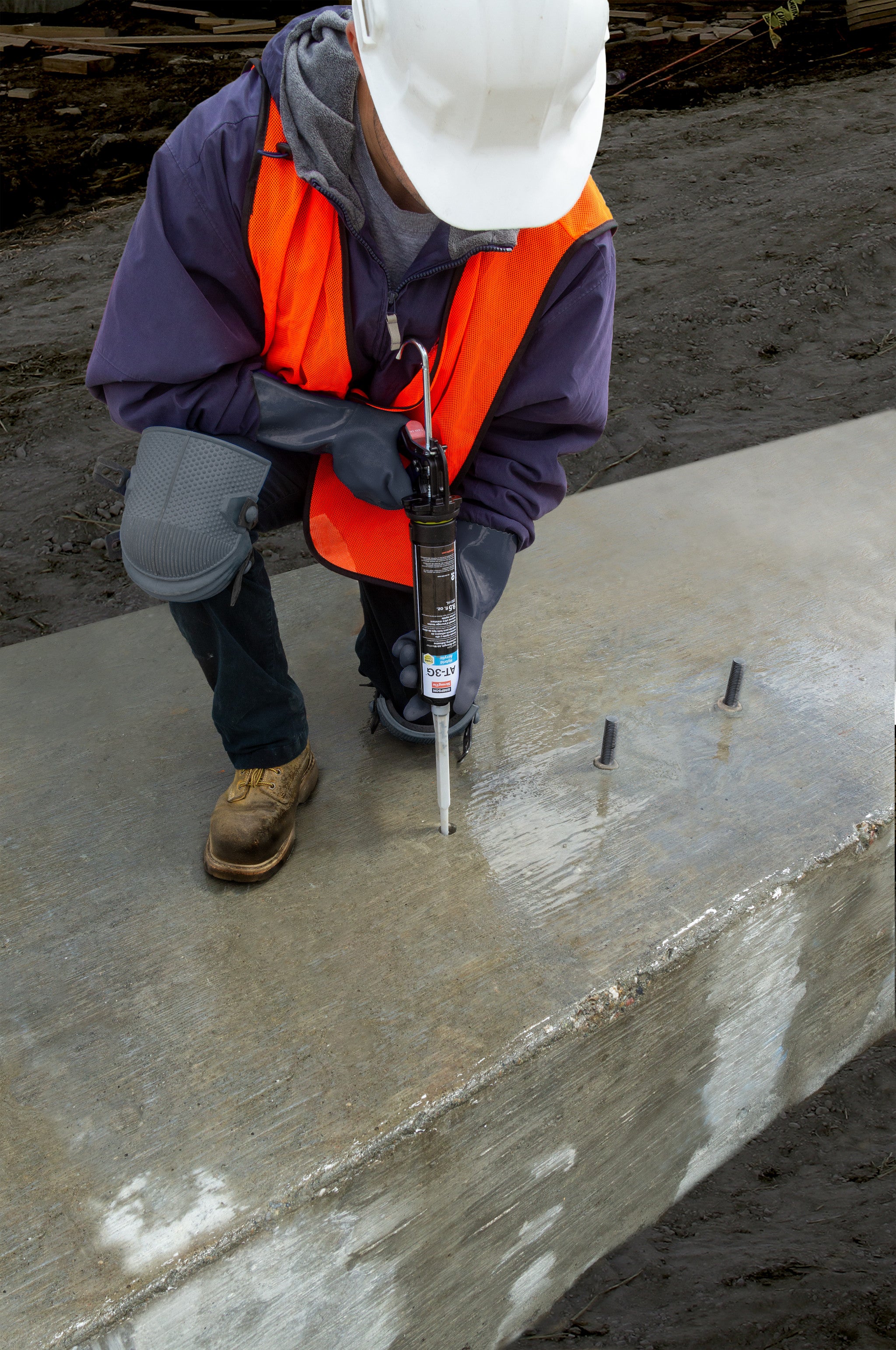 AT-3G - Adhesivo acrílico híbrido de alta resistencia, Cartucho 280Ml