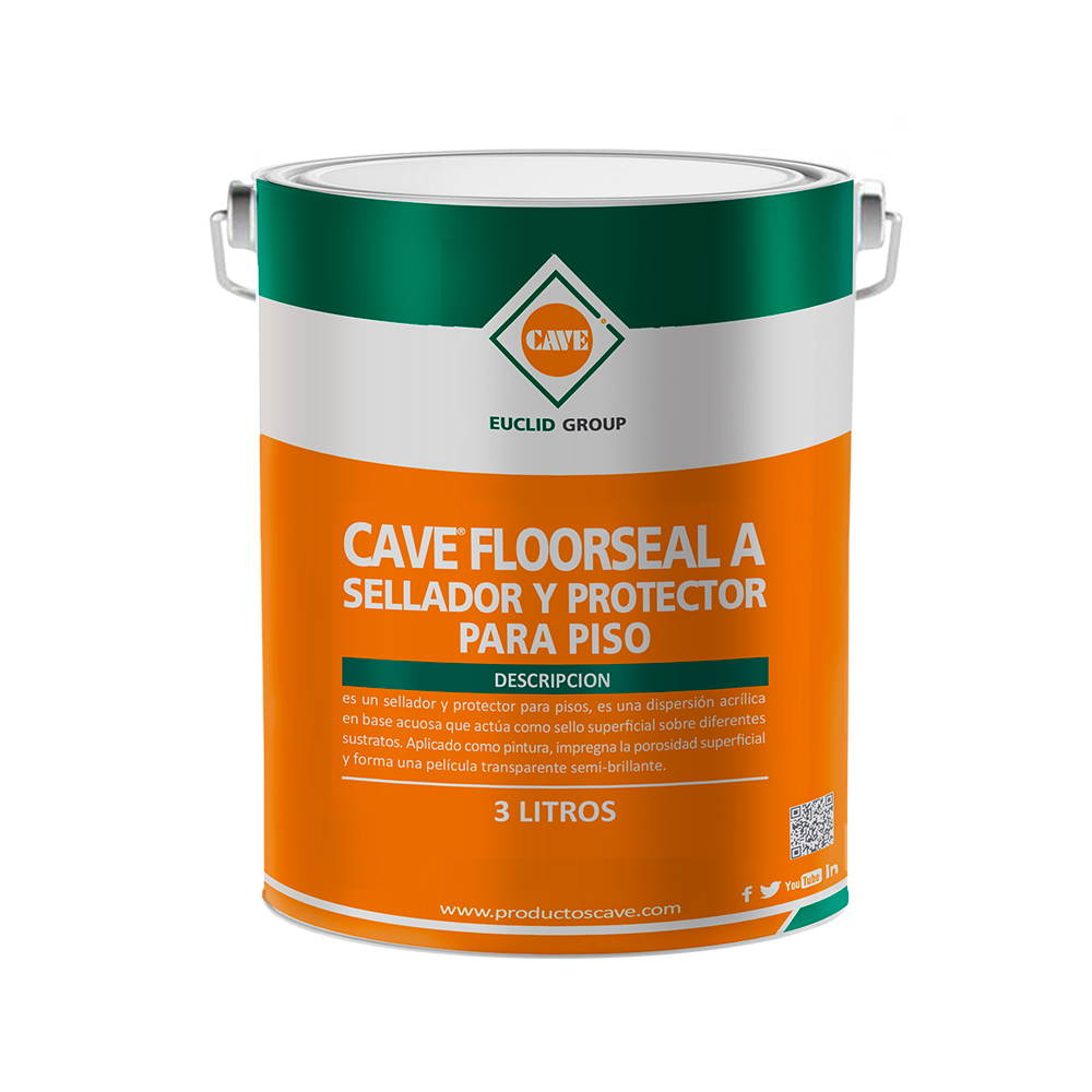 CAVE FLOORSEAL A - Sellador y Protecto para Pisos - Galón 3Lts