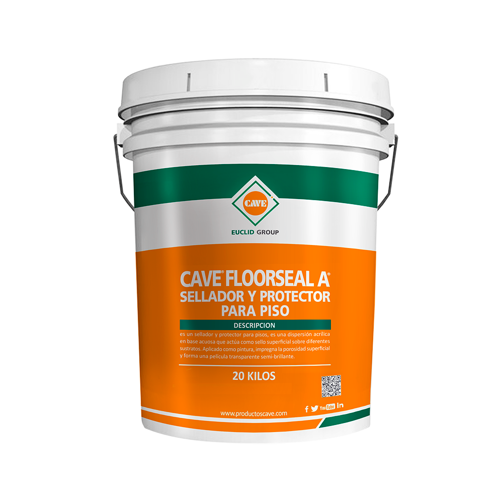 CAVE FLOORSEAL A - Sellador y Protecto para Pisos - Tineta 20Lt