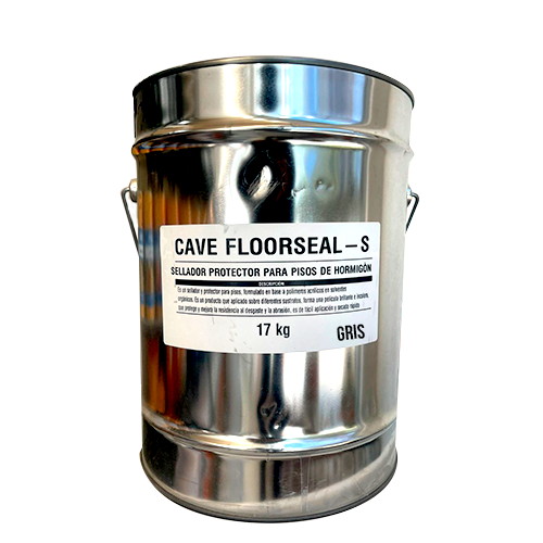 CAVE FLOORSEAL S - Sellador de pisos, Gris Tineta 17.8 Lts
