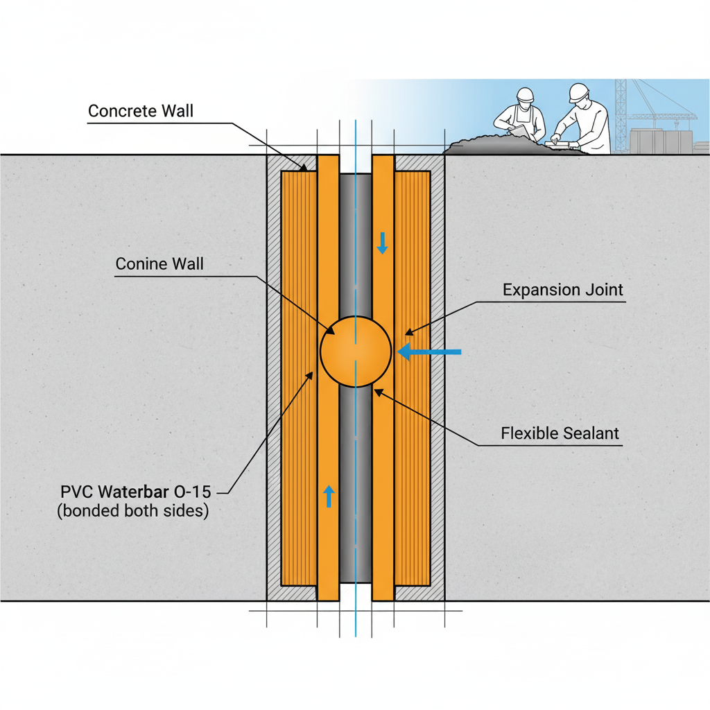 CINTAS PVC SIKA CL O-22 ROLLO 15 MTL - Para Juntas con Movimiento.