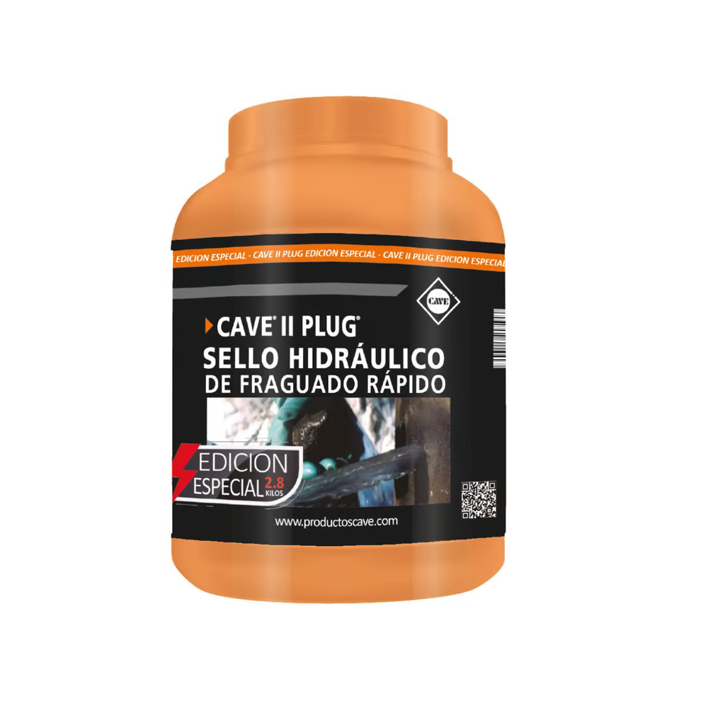 CAVE II PLUG - Sello hidráulico Pote 2,8 Kg