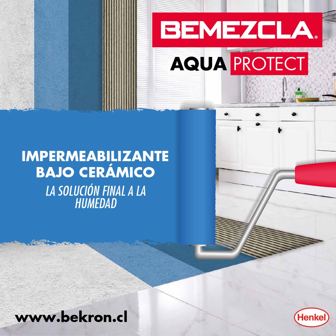 Bemezcla AquaProtec - Membrana Impermeable para uso bajo revestimiento, 5Kg