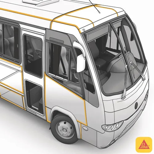 SIKAFLEX 252 BLANCO - Adhesivo Estructural.