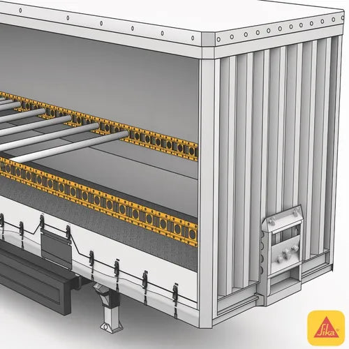 SIKAFLEX 252 BLANCO - Adhesivo Estructural.