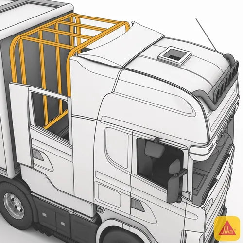 SIKAFLEX 252 BLANCO - Adhesivo Estructural.