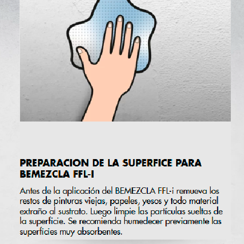BEMEZCLA FFLi - Afinados y Estucos, 25Kg