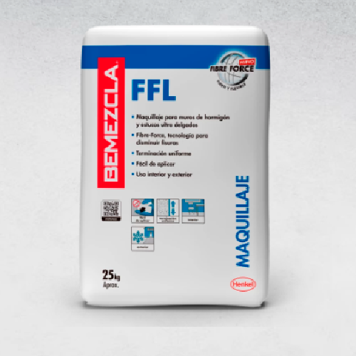BEMEZCLA FFL - Mortero de maquillaje, 25Kg