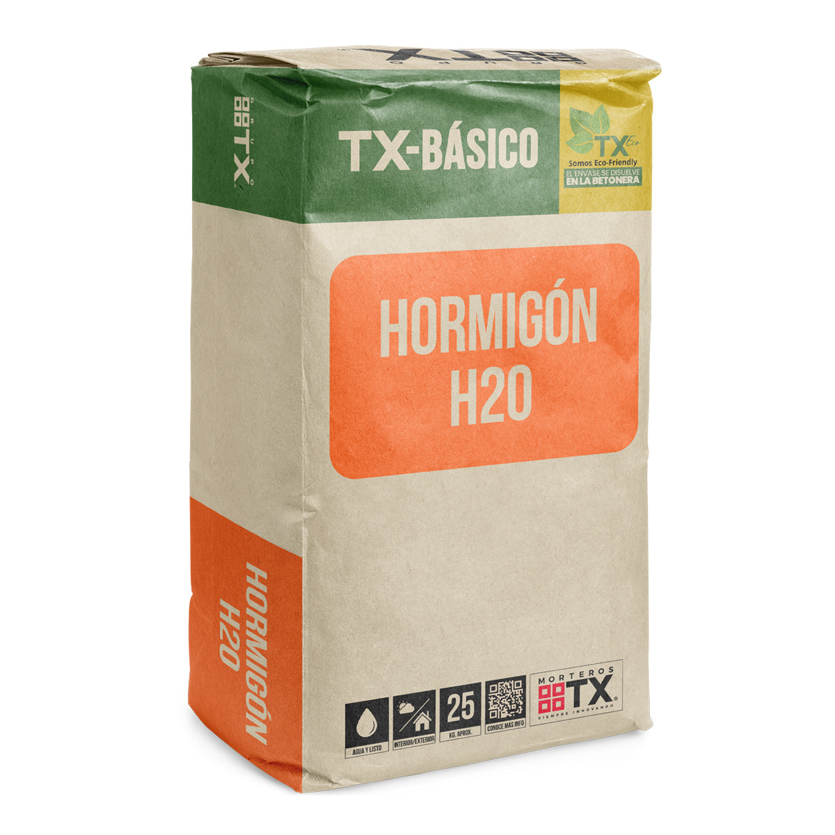 TX HORMIGON H20 - Hormigon predosificado, 25Kg
