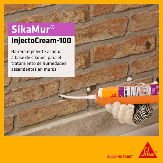 SIKAMUR INJECTOCREAM-100 - para la Humedad 300cc