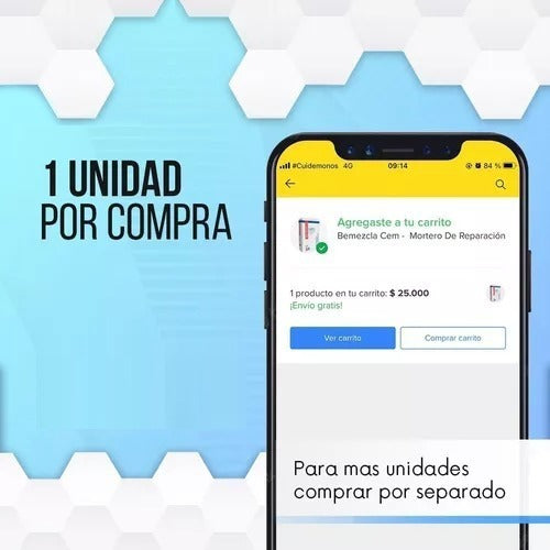 Pack 5 CAVE I SEAL GRIS 20 KG + 1 CAVE ACRYL- Aditivo Promotor de adherencia Galón