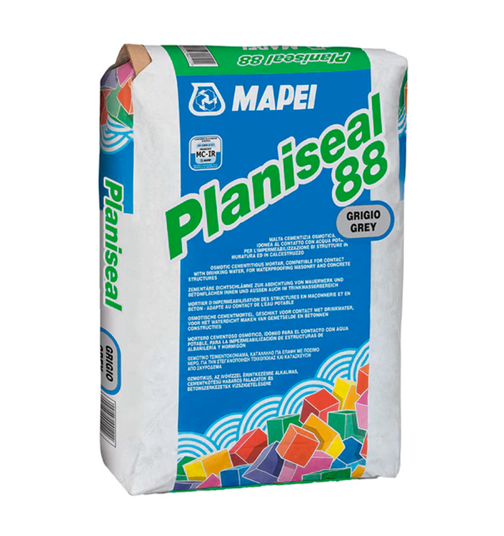 PLANISEAL 88 GRIS - Revestimiento a base de Cemento, Saco 20Kg
