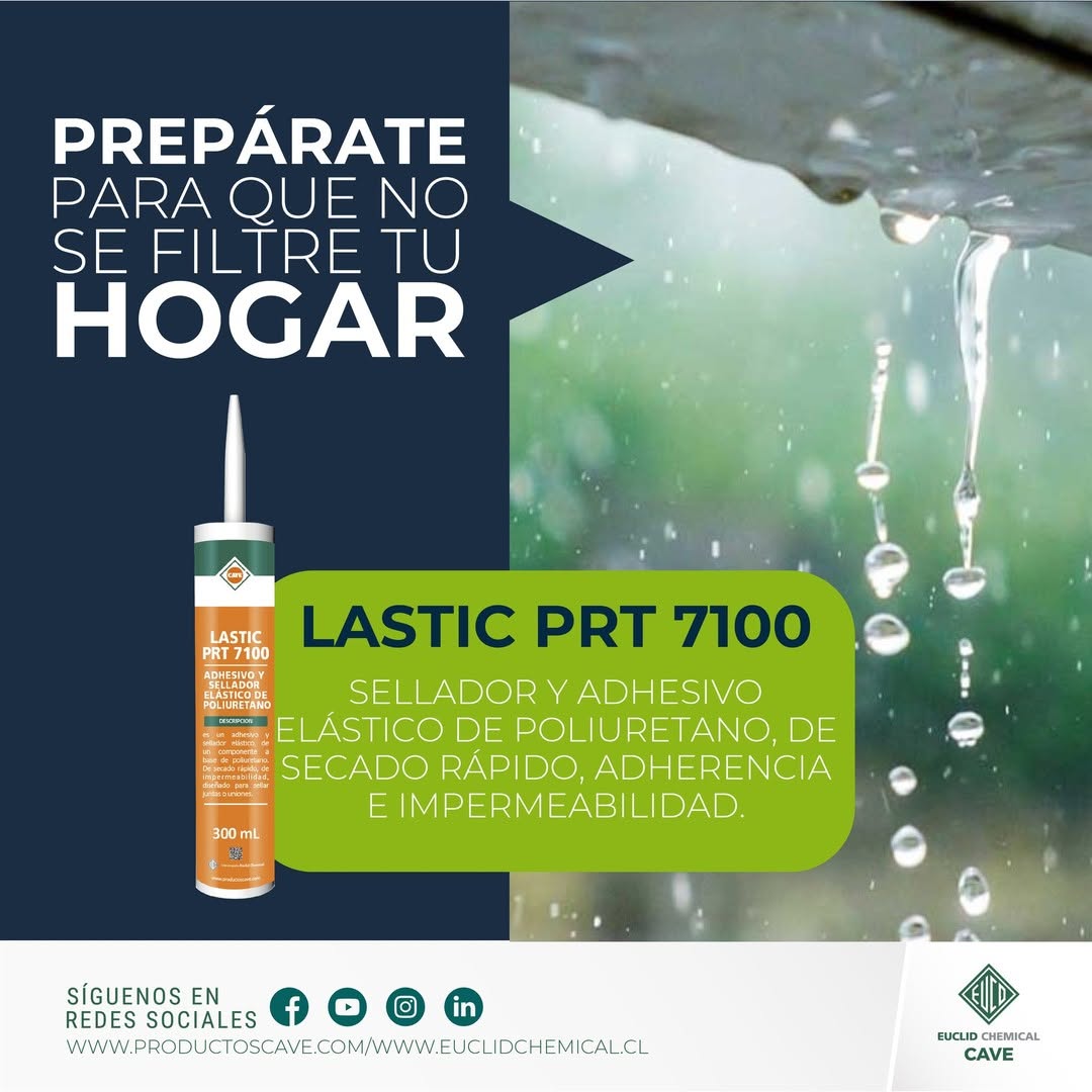 PACK 12X300ML CAVE LASTIC PRT 7100, Adhesivo sellador de poliuretano