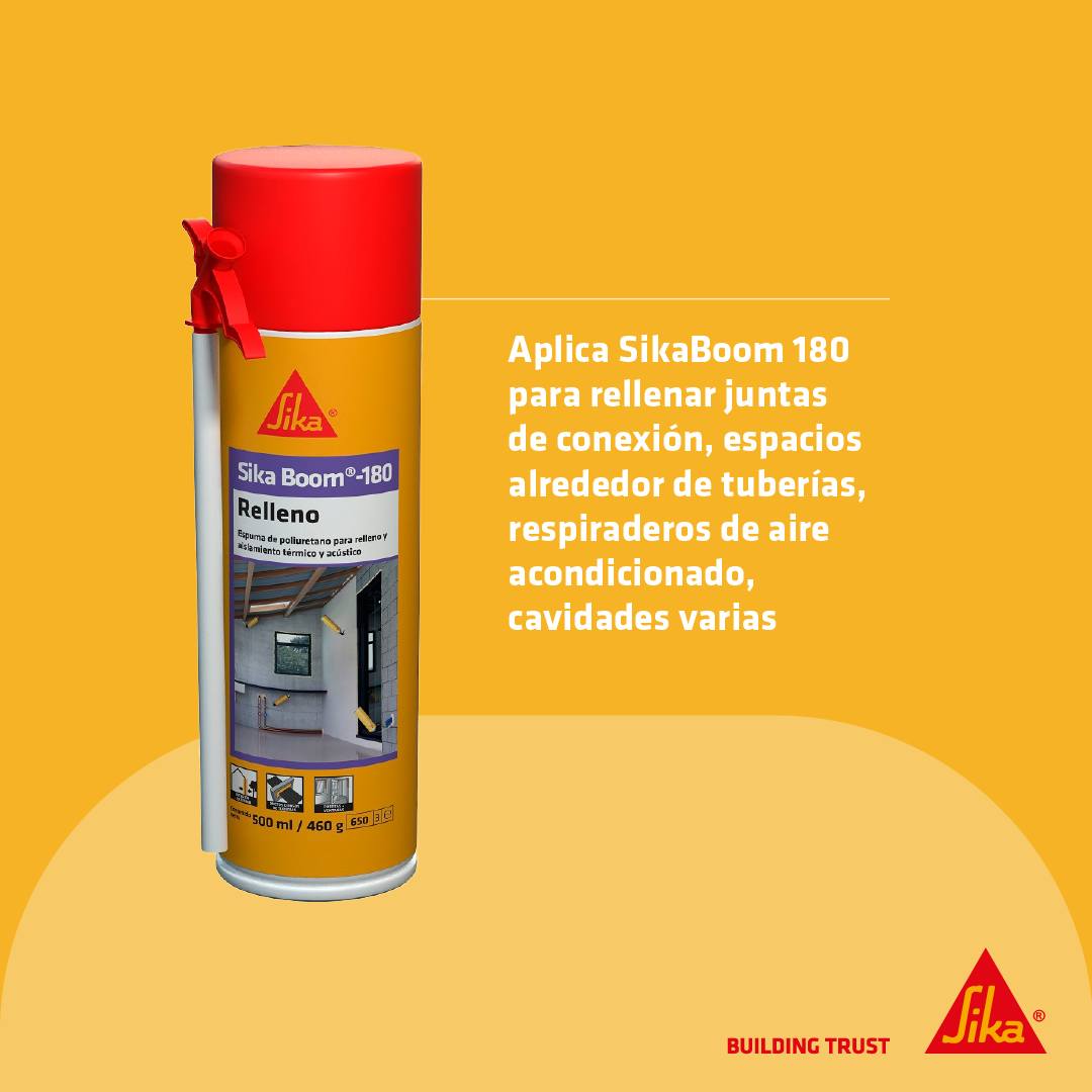 SIKABOOM 180 - Espuma Expansiva, 500ml