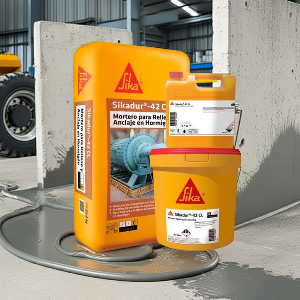 SIKADUR 42 CL - 27 kg Mortero epóxico autonivelante p/ grouting.