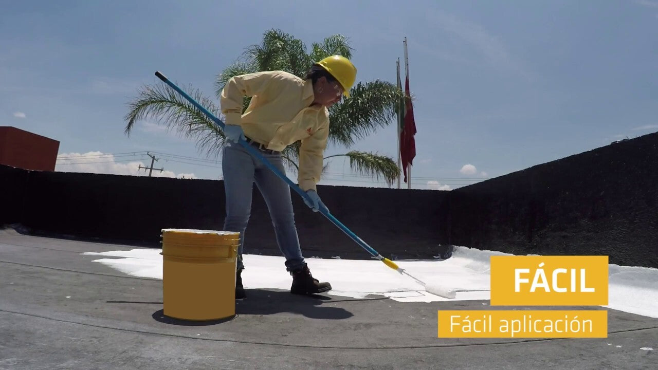 SIKAFILL TECHO - Impermeabilizante Acrilico, Tineta 18lts