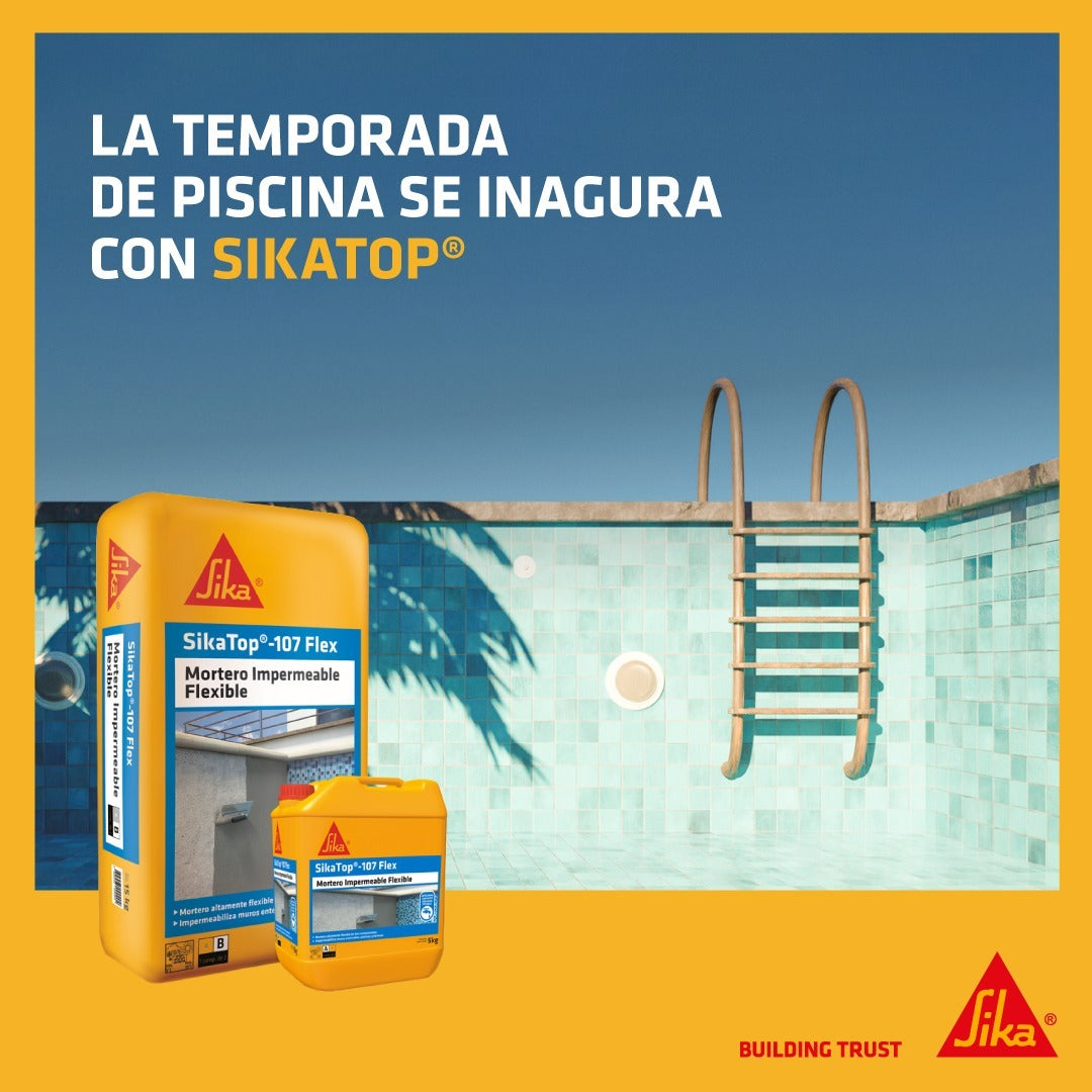SIKATOP 107 FLEX - Impermeabilizante Cementicio Flexible, Juego 20Kg