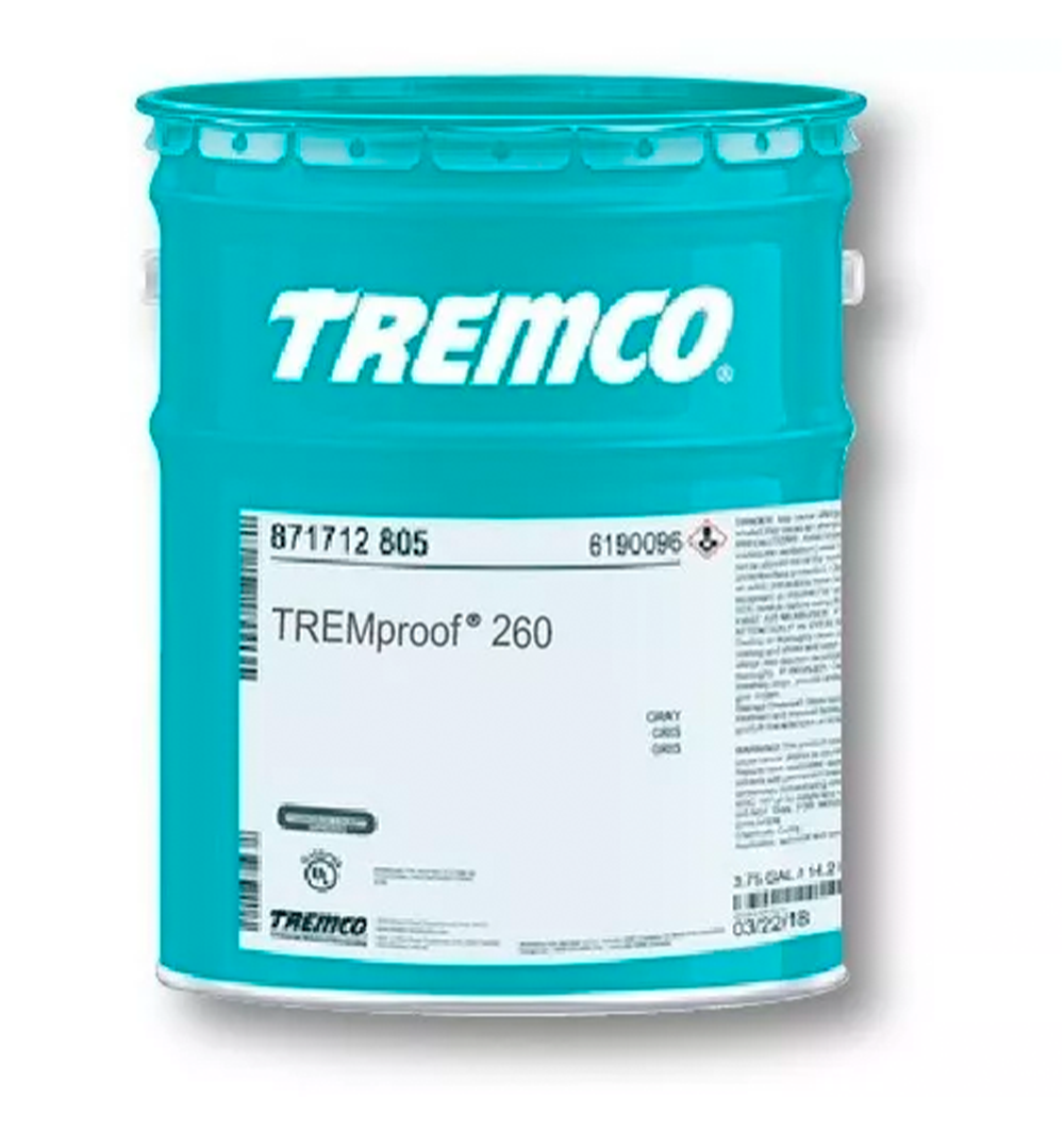TREMPROOF 260 - Membrana líquida Impermeable, Tineta 18,9 L