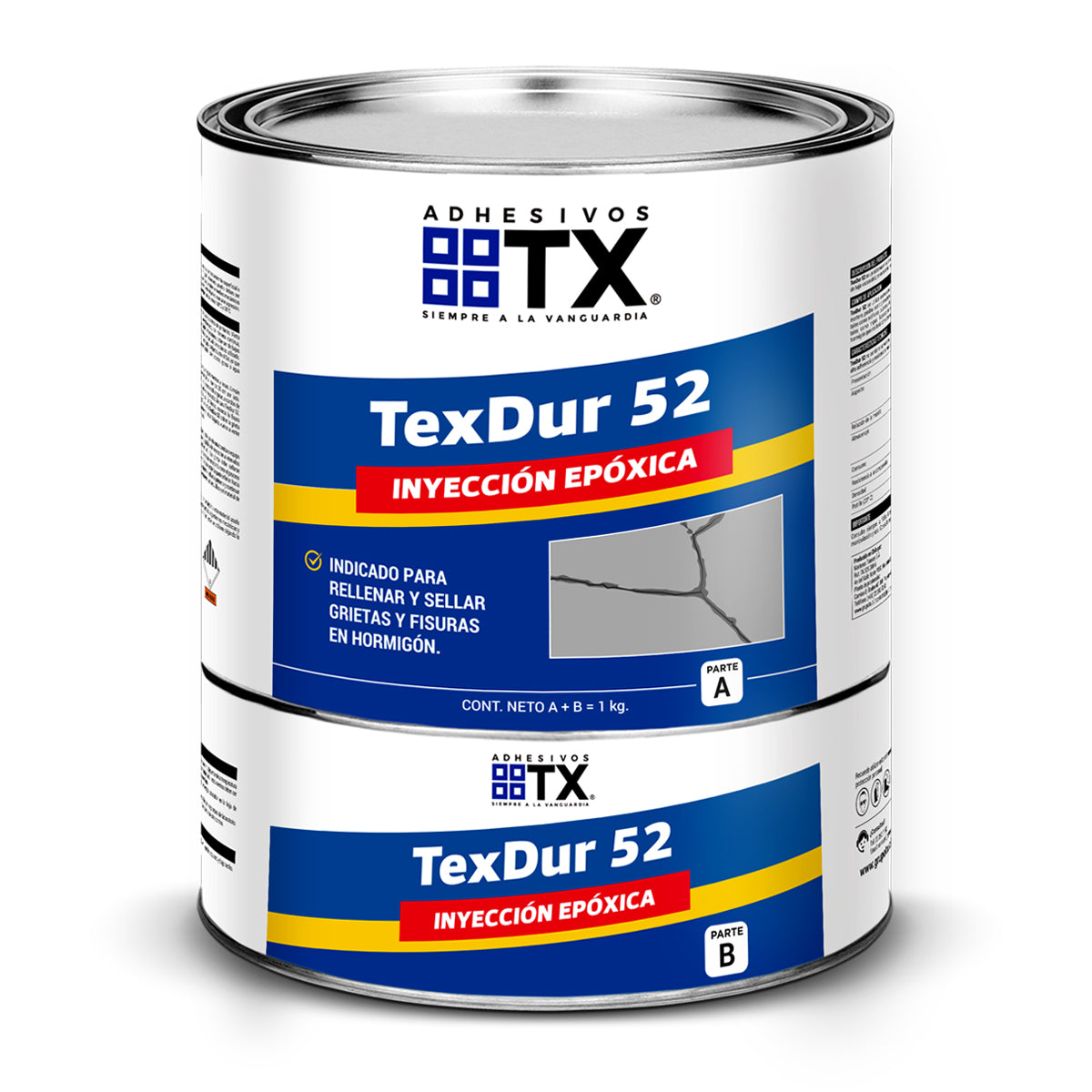 TEXDUR 52 - Base resina epóxica, 1Kg