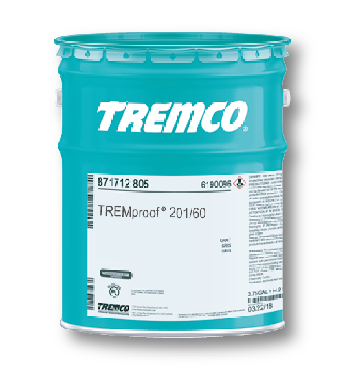 TREMPROOF 201/60R - Membrana Líquida De Poliuretano, 18,9 L