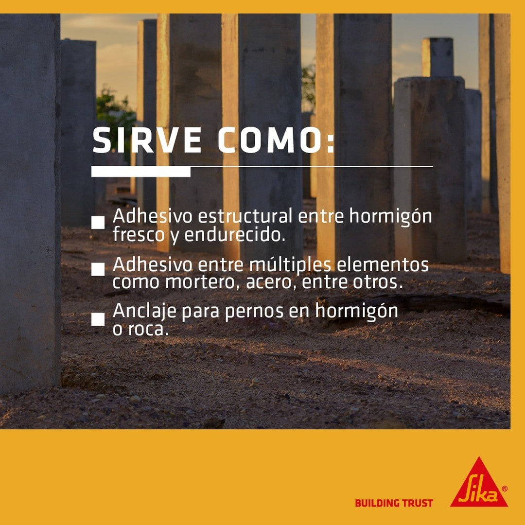 SIKADUR 32 GEL JUEGO 1 kg - Puente adherencia epóxico.