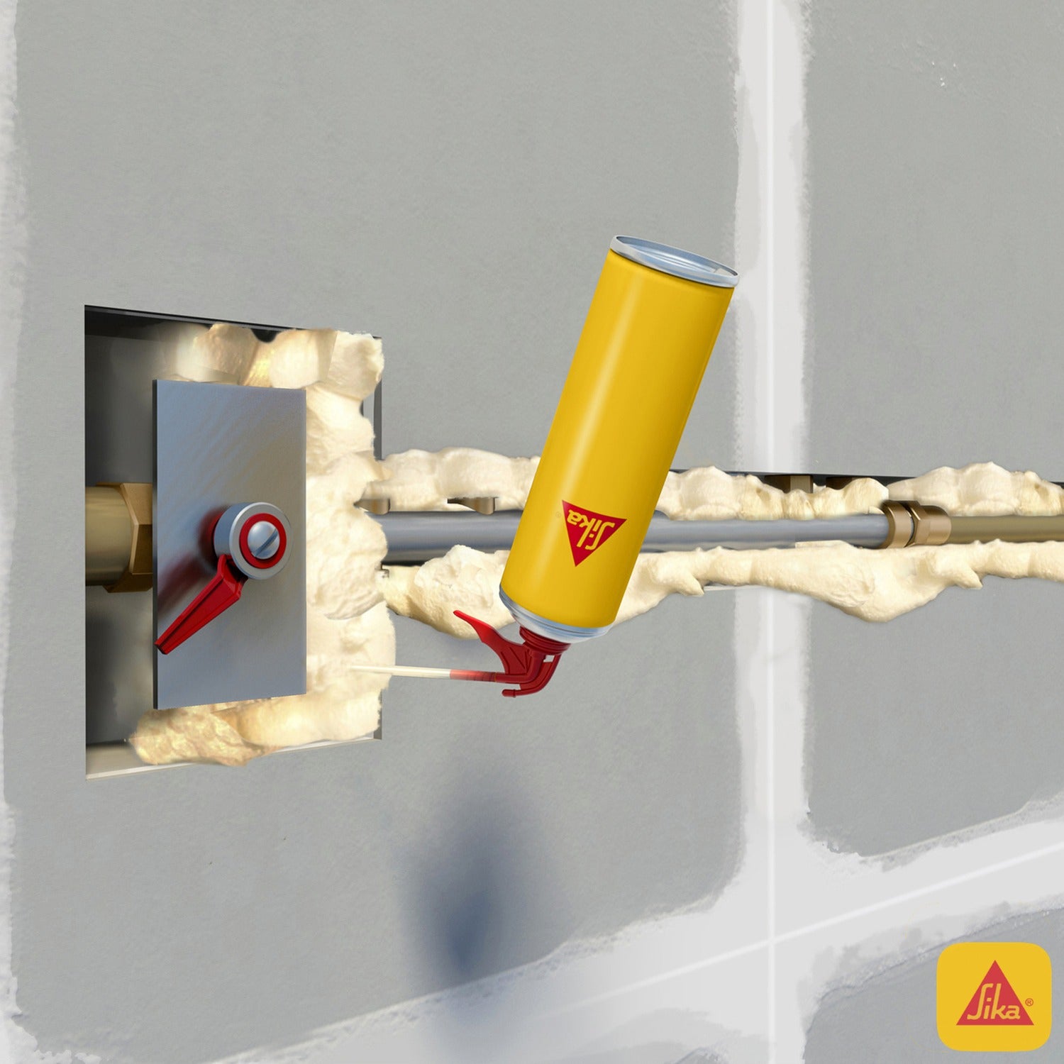 SIKA BOOM 420 -Espuma Poliuretano Ignifuga Retardante, 750ml