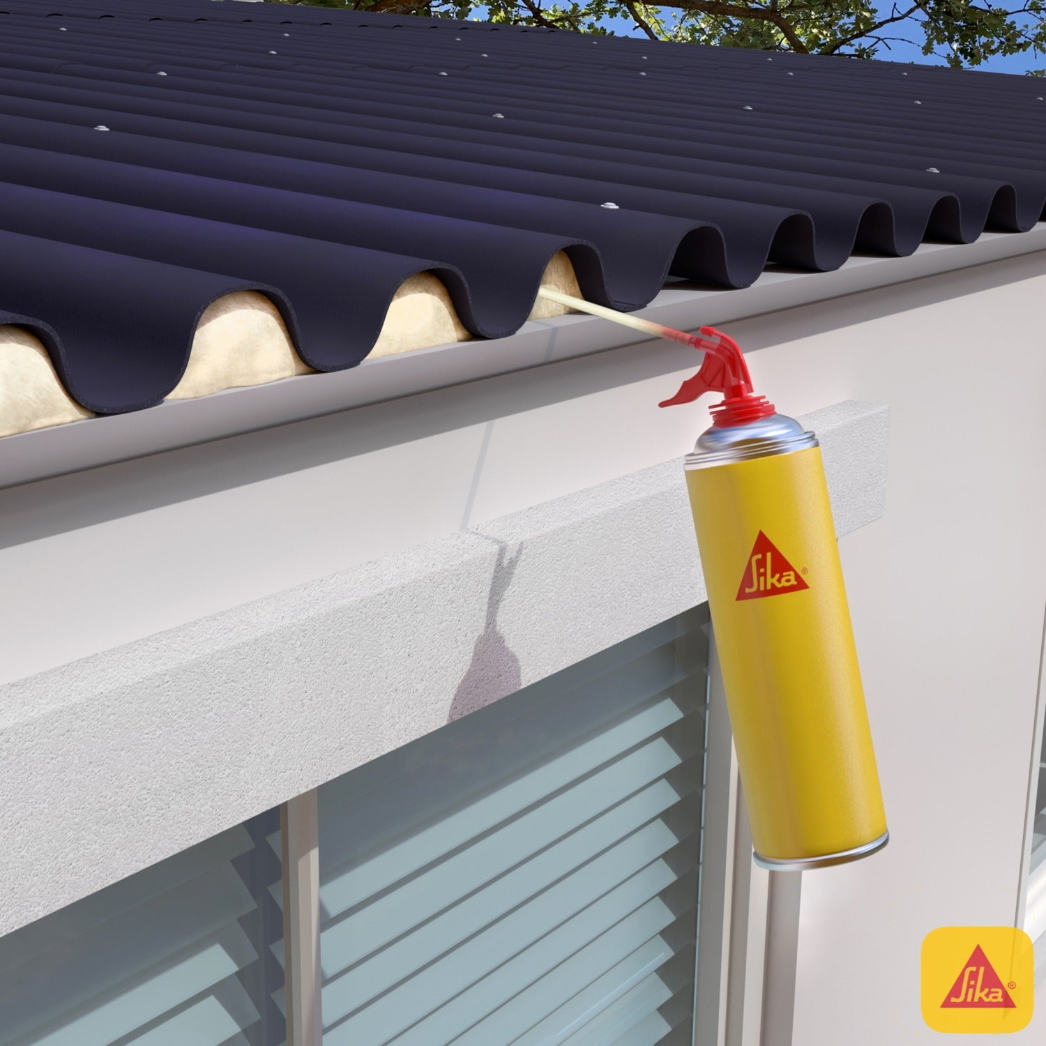 SIKA BOOM 420 -Espuma Poliuretano Ignifuga Retardante, 750ml