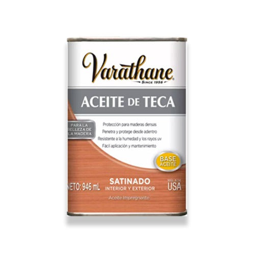 VARATHANE -Aceite de Teca 946Ml