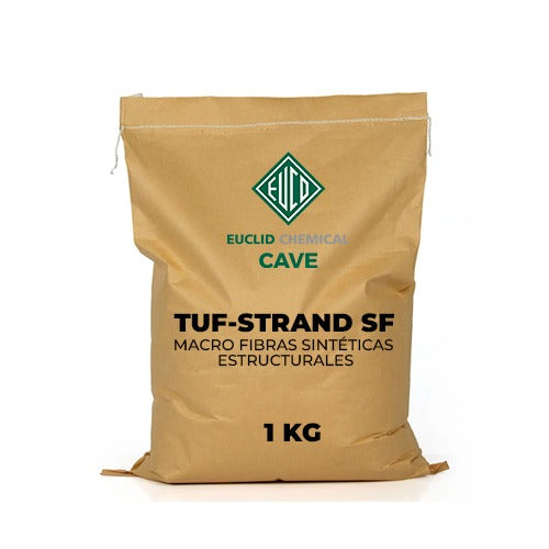 TUF-STRAND SF - Macro fibras sintéticas estructurales. 1 Kg