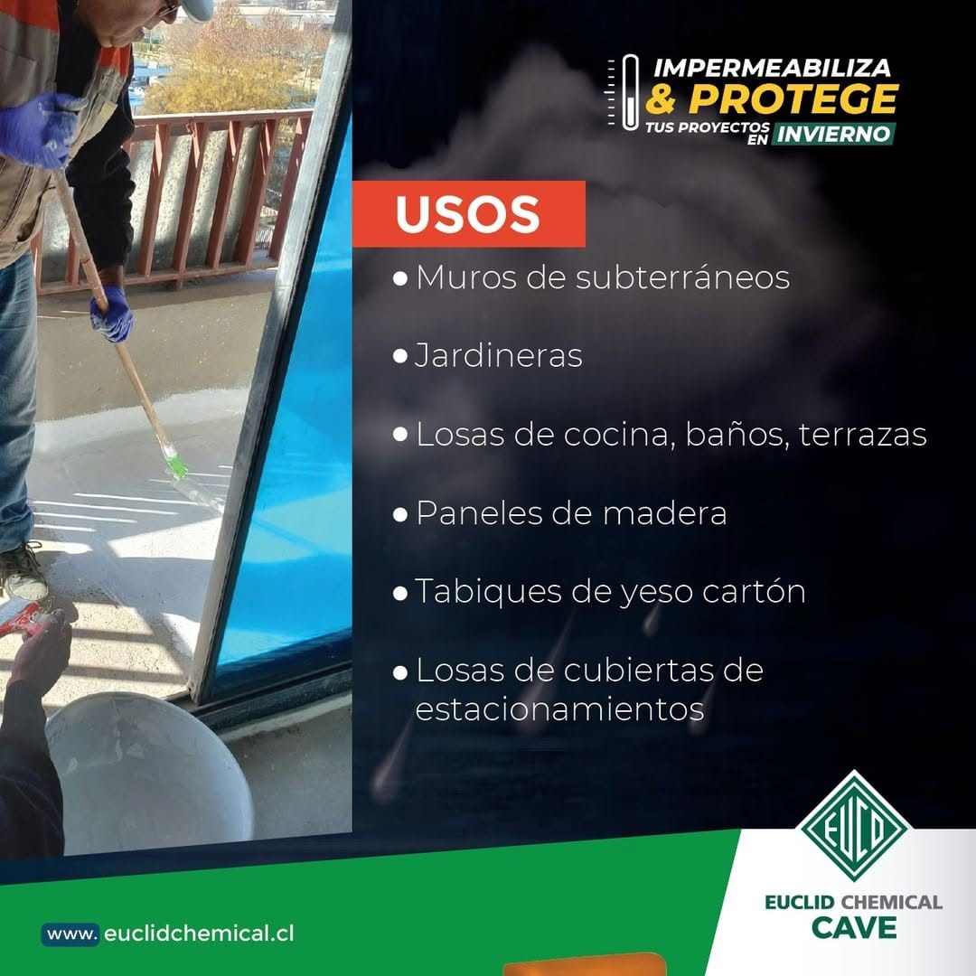 CAVE POLFLEX - Impermeabilizante flexible Galón 5 kg