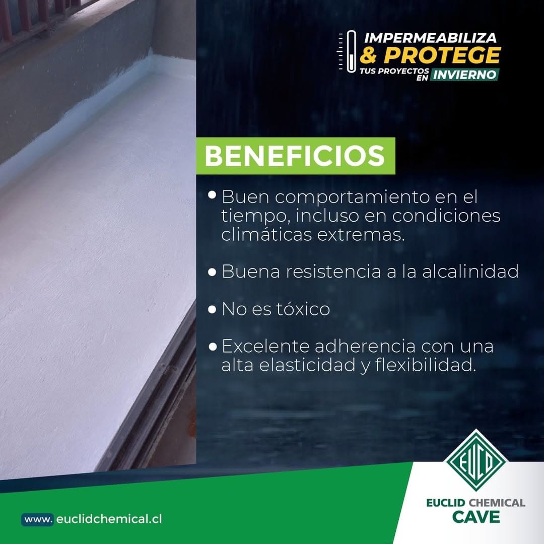 CAVE POLFLEX - Impermeabilizante flexible, Tineta 20 Kg