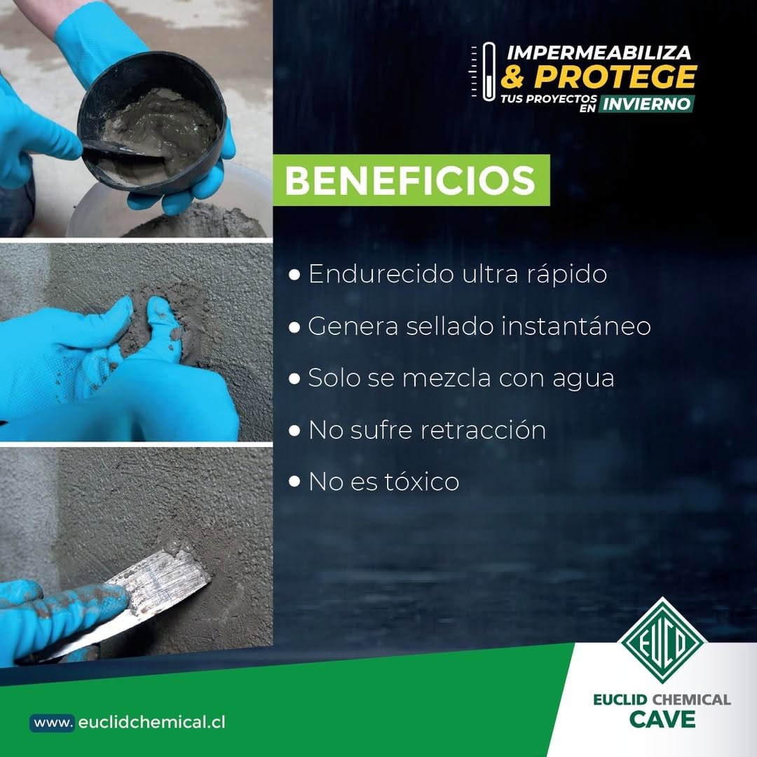 CAVE II PLUG - Sello hidraulico 2 kg