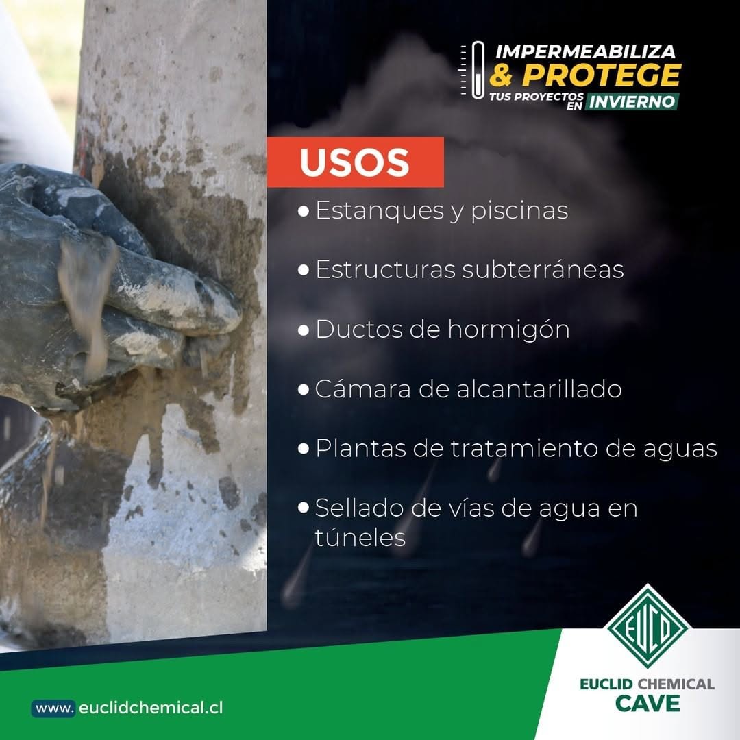 CAVE II PLUG - Sello hidráulico Pote 2,8 Kg