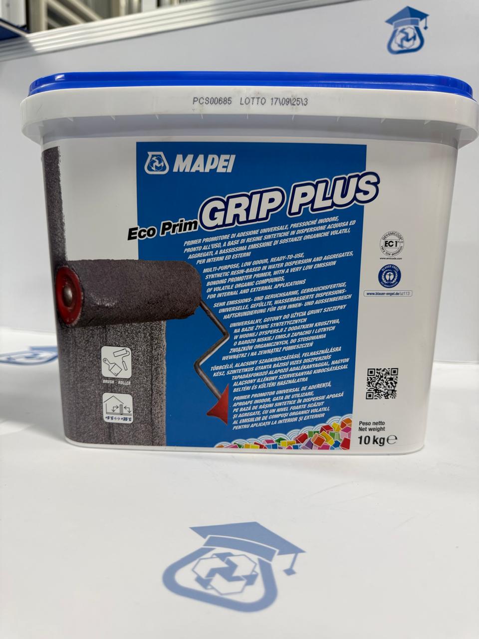 ECO PRIM GRIP PLUS - Imprimación para bases no absorventes, Balde 10Kg