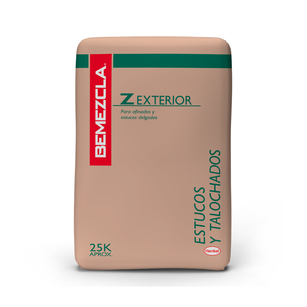 BEMEZCLA Z EXTERIOR - Afinados y estuco delgados, 25Kg
