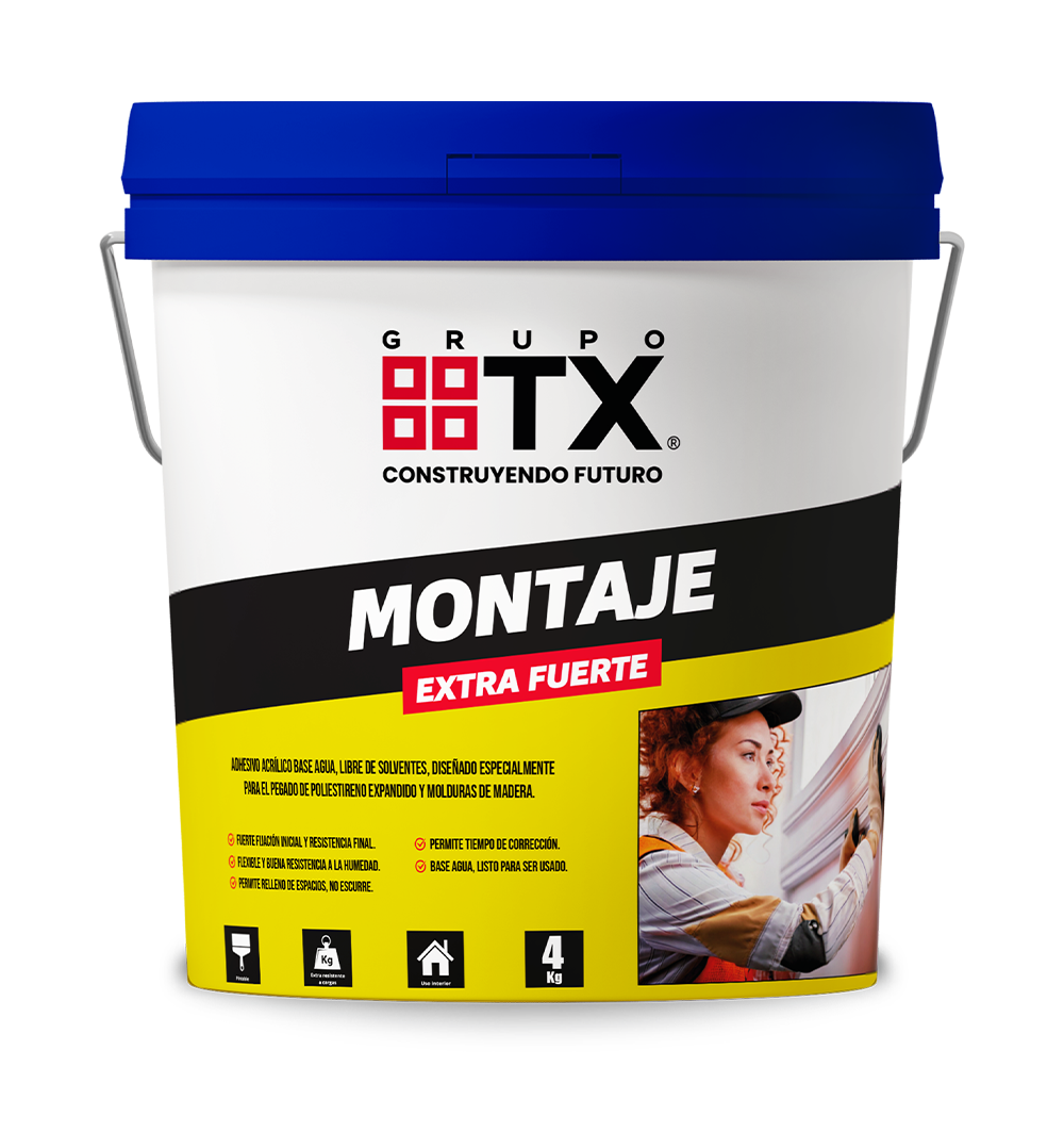 ADHESIVO - Montaje Extrafuerte, 4Kg