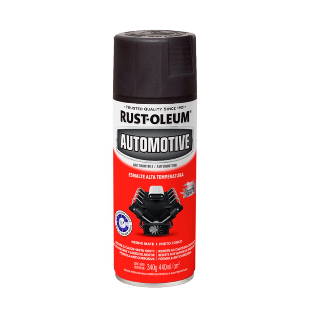 ALTA TEMPERATURA AUTOMOTOR - Negro Mate 340G