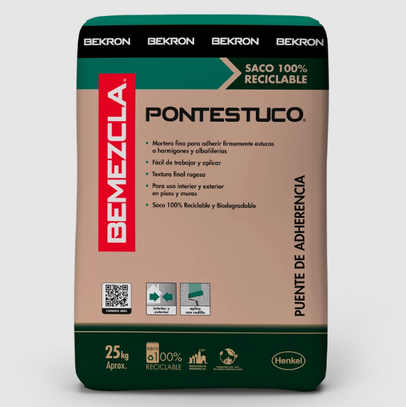 Bemezcla Pontestuco - Puente de adherencia, 23Kg