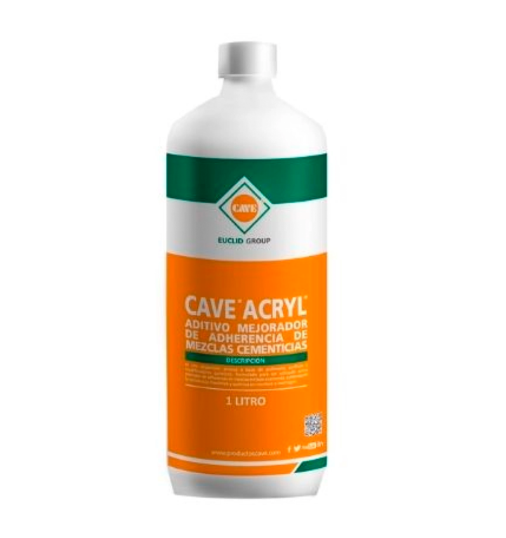 CAVE ACRYL- Aditivo Promotor de adherencia. Botella de 1L