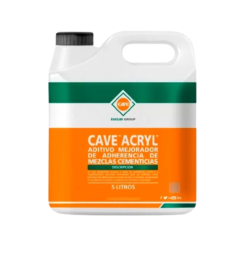 CAVE ACRYL- Aditivo Promotor de adherencia. Bidón de 5L