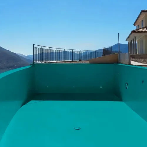 PINTURA PISCINA CAUCHO CLORADO, Azul Celeste Galón